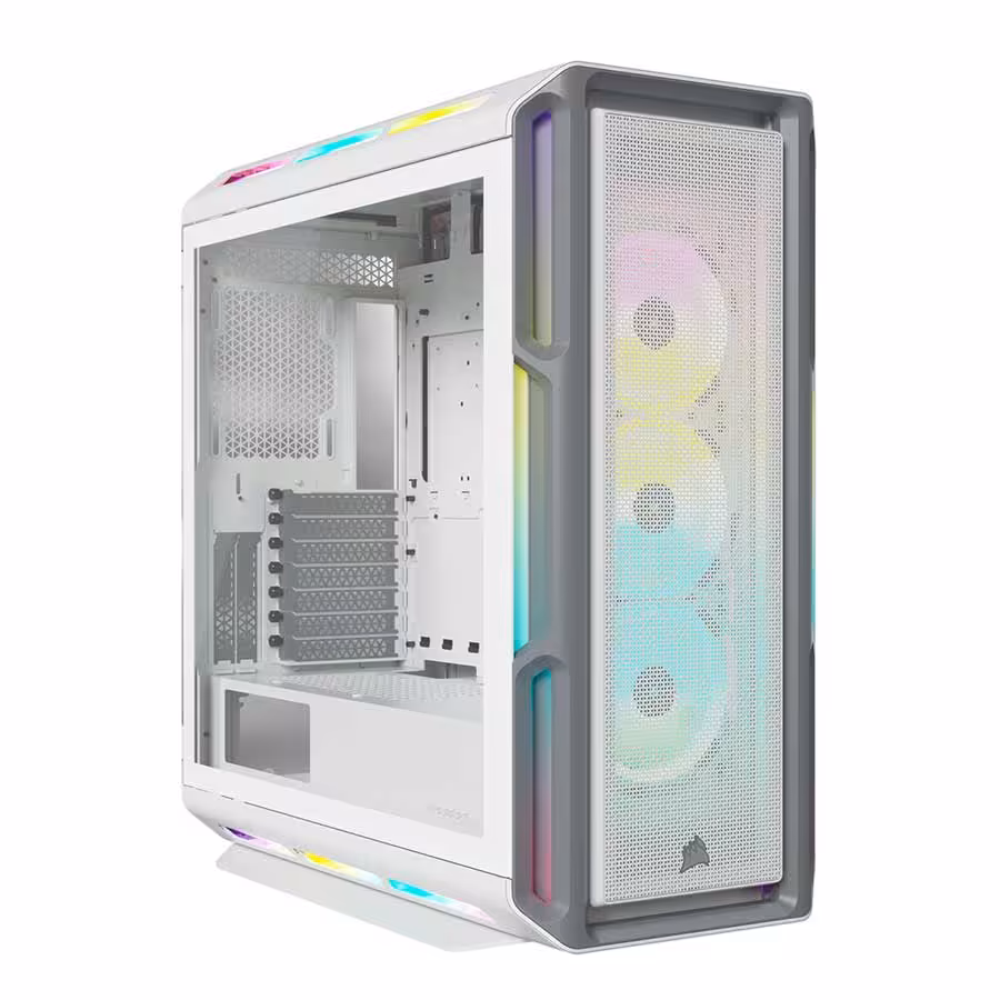 قیمت و خرید کیس کامپیوتر کورسیر مدل iCUE 5000T RGB White | یاس ارتباط