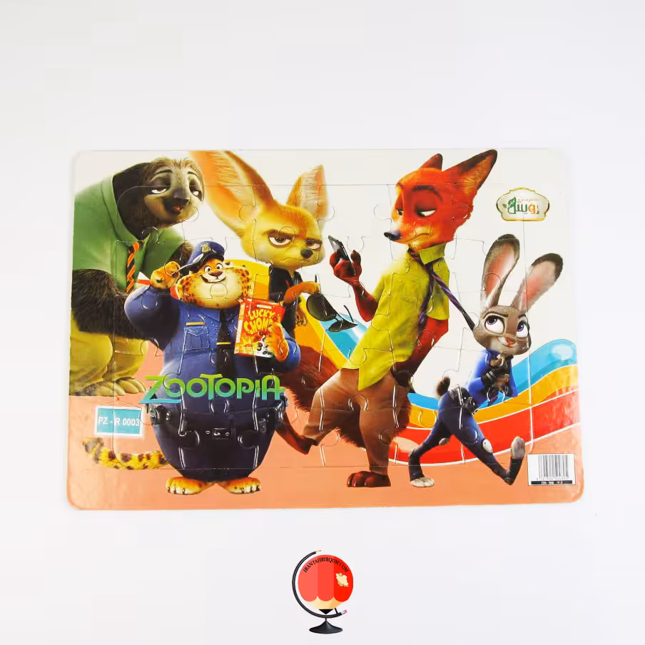 پازل کودکانه 30 تکه طرح زوتوپیا