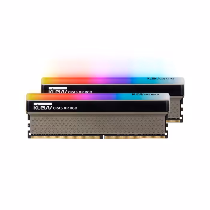 رم کامپیوتر DDR4 دو کاناله 3600 مگاهرتز CL18 کلو CRAS XR RGB ظرفیت 32 گیگابایت