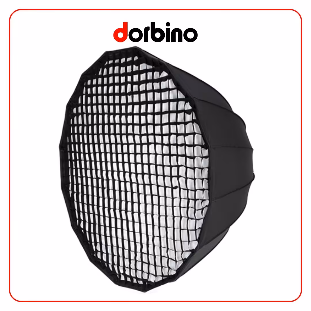 سافت پارابولیک پرتابل با گرید در ابعاد 120 cm عمق 80 cm - فروشگاه دوربین دوربینو