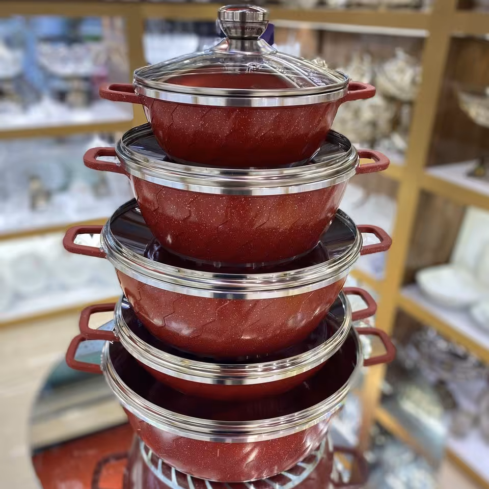 سرویس قابلمه 10 پارچه یونیک