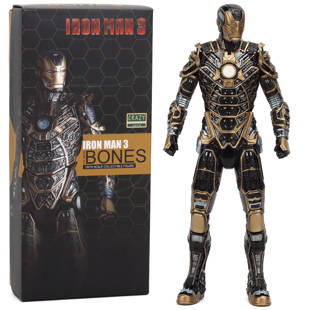 اسباب بازی اکشن فیگور آیرون من سیاه Iron man