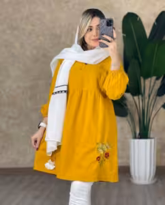 مانتو اسپرت زنانه الیاف مدل ریوان