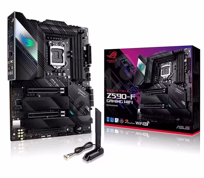 مادربرد ایسوس مدل ROG STRIX Z590-F GAMING WIFI سوکت 1200