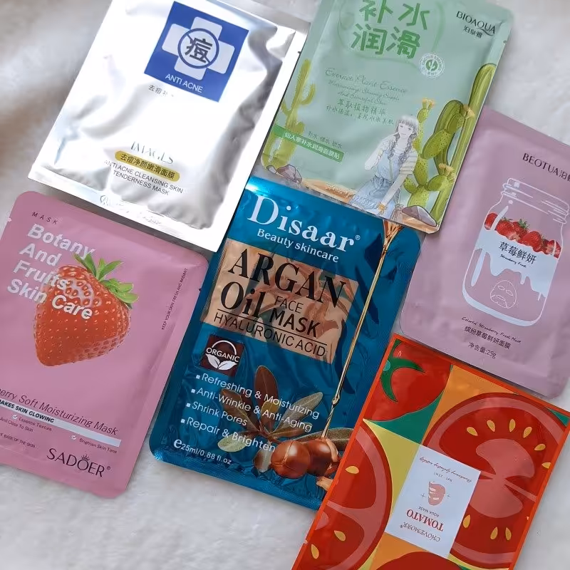 ماسک صورت ورقه ای میکس (ارسال رندم) 