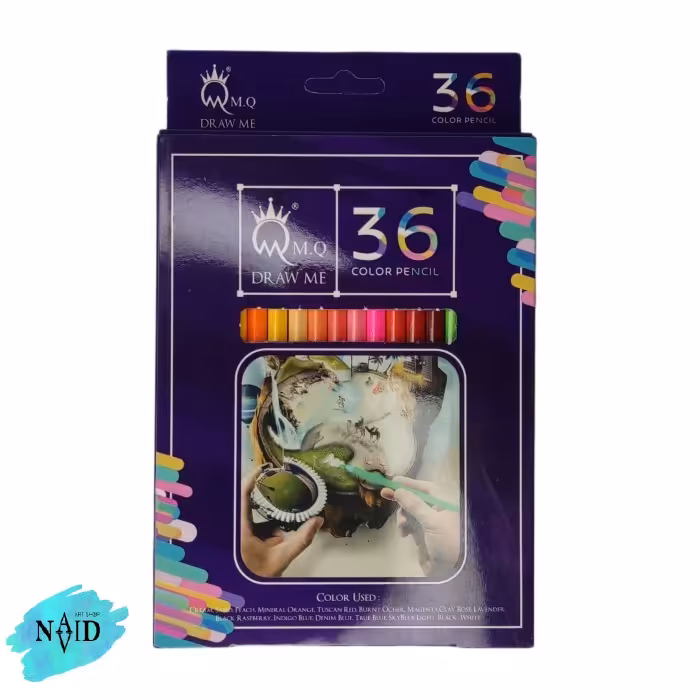 مدادرنگی ام کیو 36 رنگ MQ