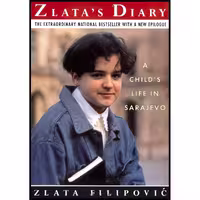 کتاب زبان اصلی Zlatas Diary اثر Zlata Filipovic انتشارات Penguin Books