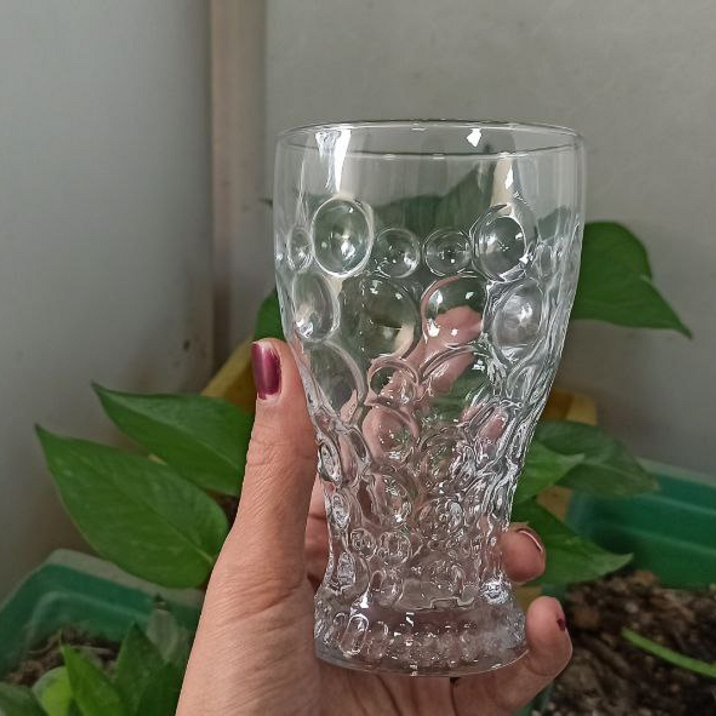 لیوان آب خوری ملانی شربت خوری محصول برند معتبر نوری تازه بلور شفاف صادراتی مقاوم