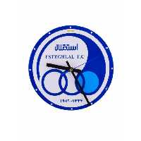 ساعت دیواری طرح لوگو استقلال ( دال )