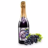 نوشیدنی انگوررمز گازدار شیشه 750cc ساندیس  -پک 6 تایی