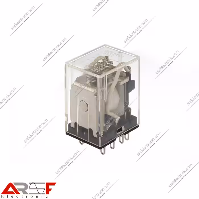 رله پایه ردیفی DOLMEN مدل DMC2 دارای 6 ولت و 8 پین - فروشگاه عارف الکترونیک