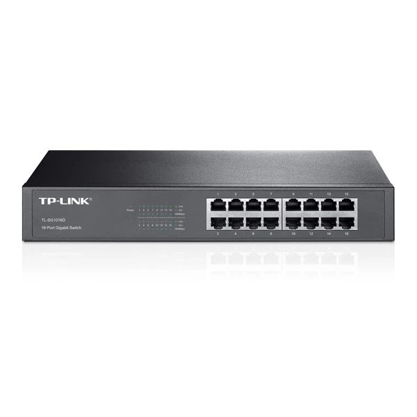 سوییچ 16 پورت گیگابیتی تی پی لینک TL-SG1016D