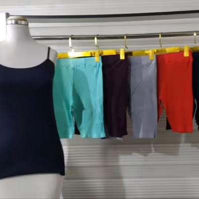 ست تاپ و شلوارک کبریتی