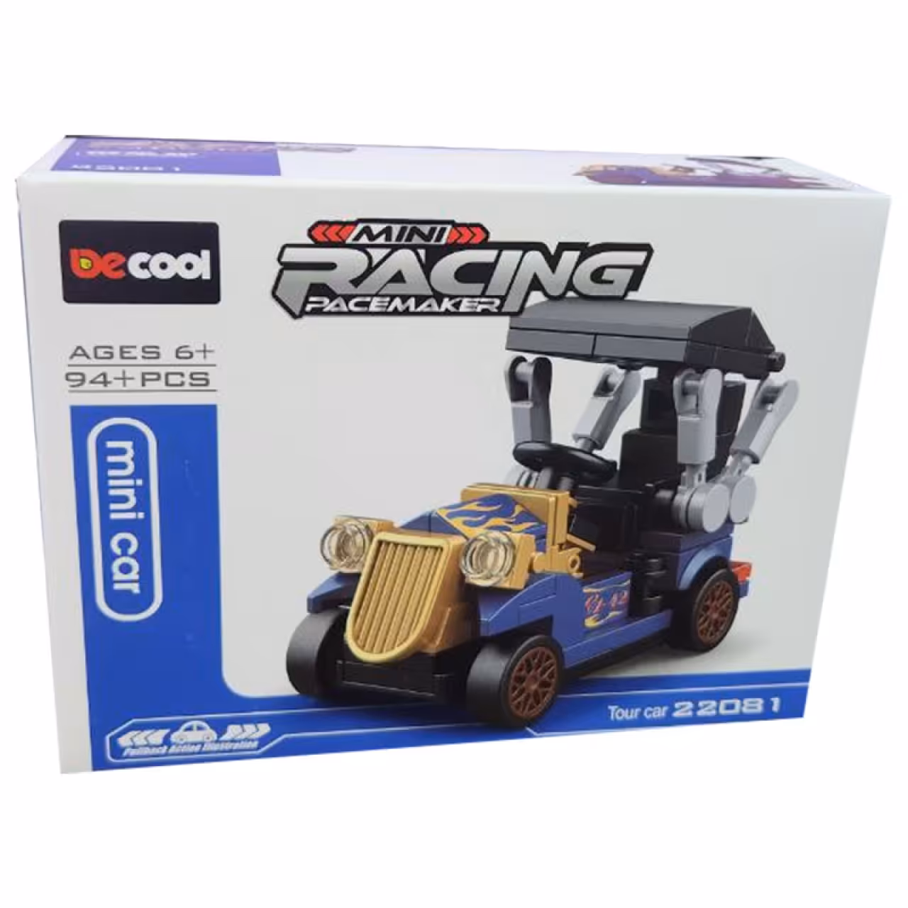 ساختنی دکول مدل Mini Car کد 22081