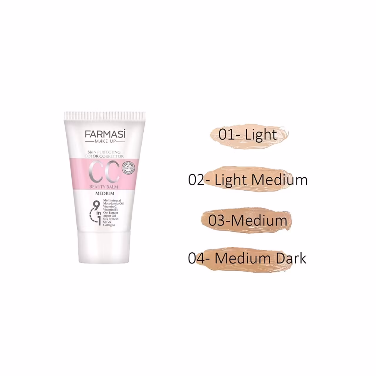 سی سی کرم فارماسی مدل لایت حجم 50 میل