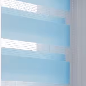 پرده زبرا جنس ترک رنگ ابی  قیمت مترمربع