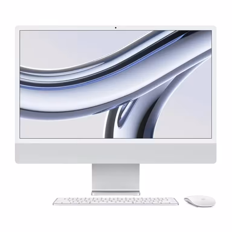 خرید و قیمت کامپیوتر آل این وان اپل 24 اینچی مدل iMac MQRC3 M3 8GB 256GB SSD