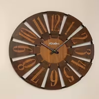 ساعت دیواری چوبی امگا اسپورت 60 سانت کد 1213