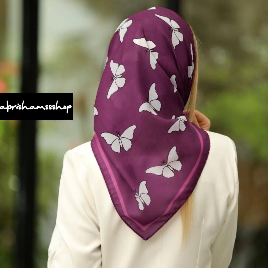 مینی اسکارف نخ کرپ تابستانی در  6 طرح  جذاب