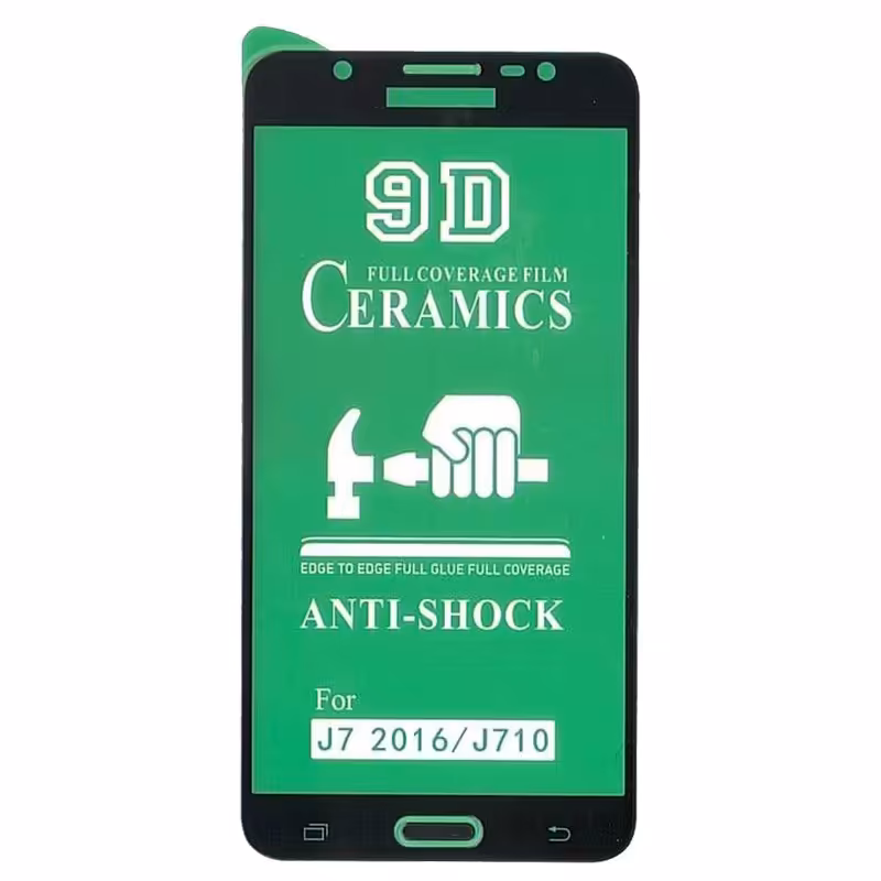 گلس  j7 2016 گلس نانو ژلاتینی  جی j7  2016 محافظ صفحه نمایش j710 خشگیر ژلاتینی گلس نانو j7 خشگیر j7 2016
