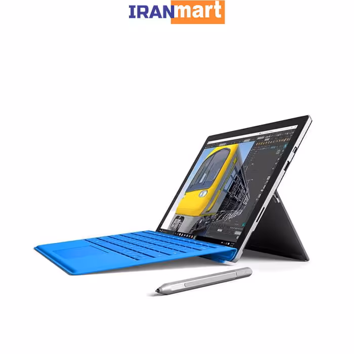 تبلت استوک مایکروسافت سرفیس پرو 5 مدل Surface Pro 5 - M3 4G 128GSSD   کیبورد - فروشگاه اینترنتی ایران مارت