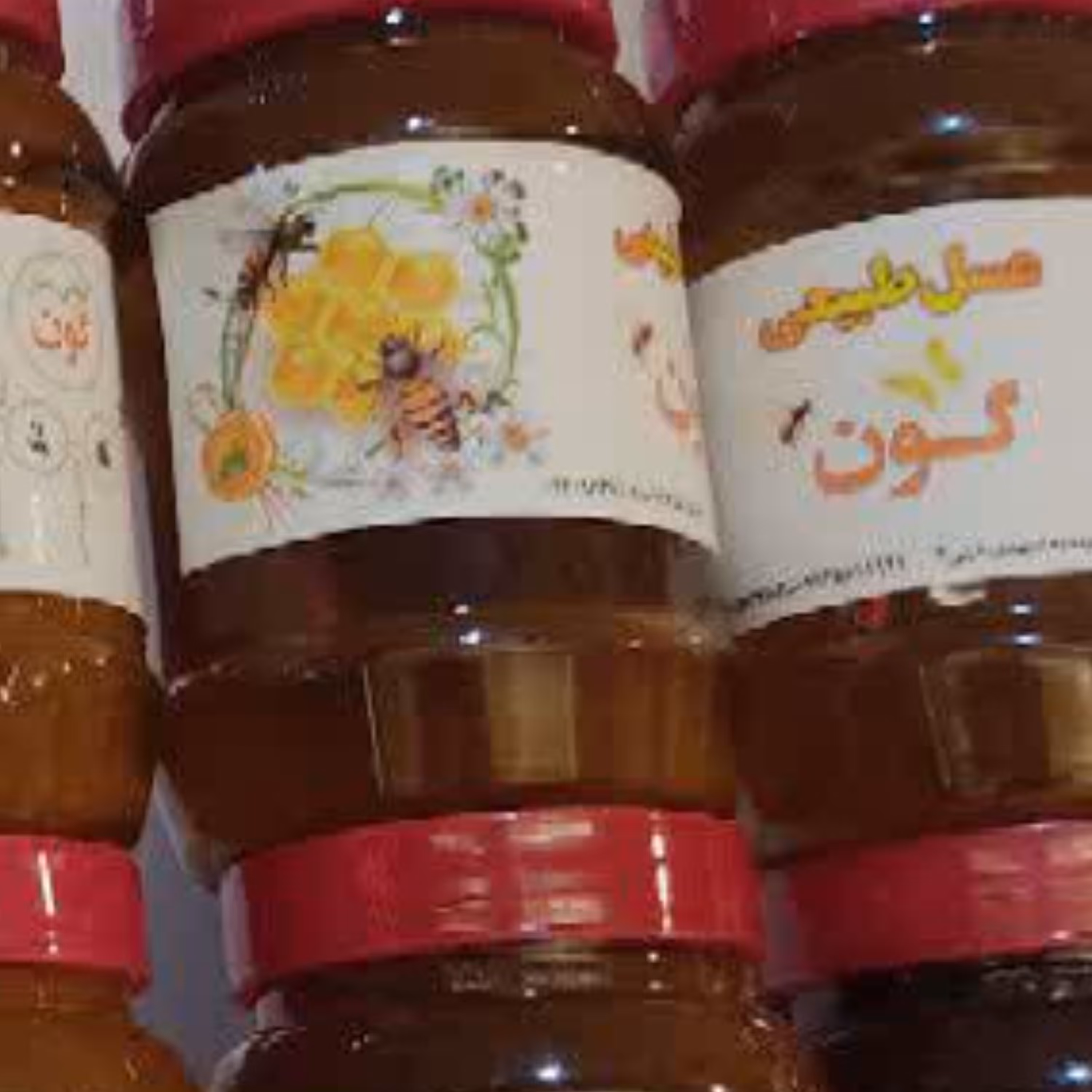 عسل گون یک کیلویی کاملا طبیعی مستقیم از زنبور داری