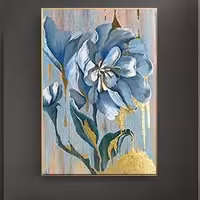 نقاشی مدرن گل سایز بزرگ گالری هنر خلاق