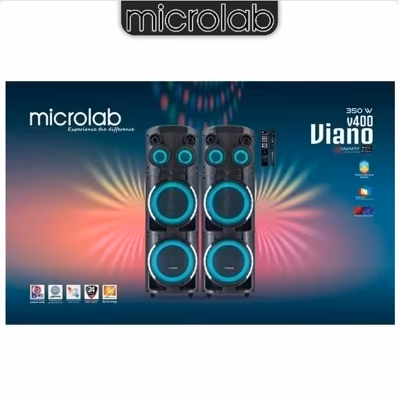 اسپیکر میکرولب مدل Viano DJ V-400