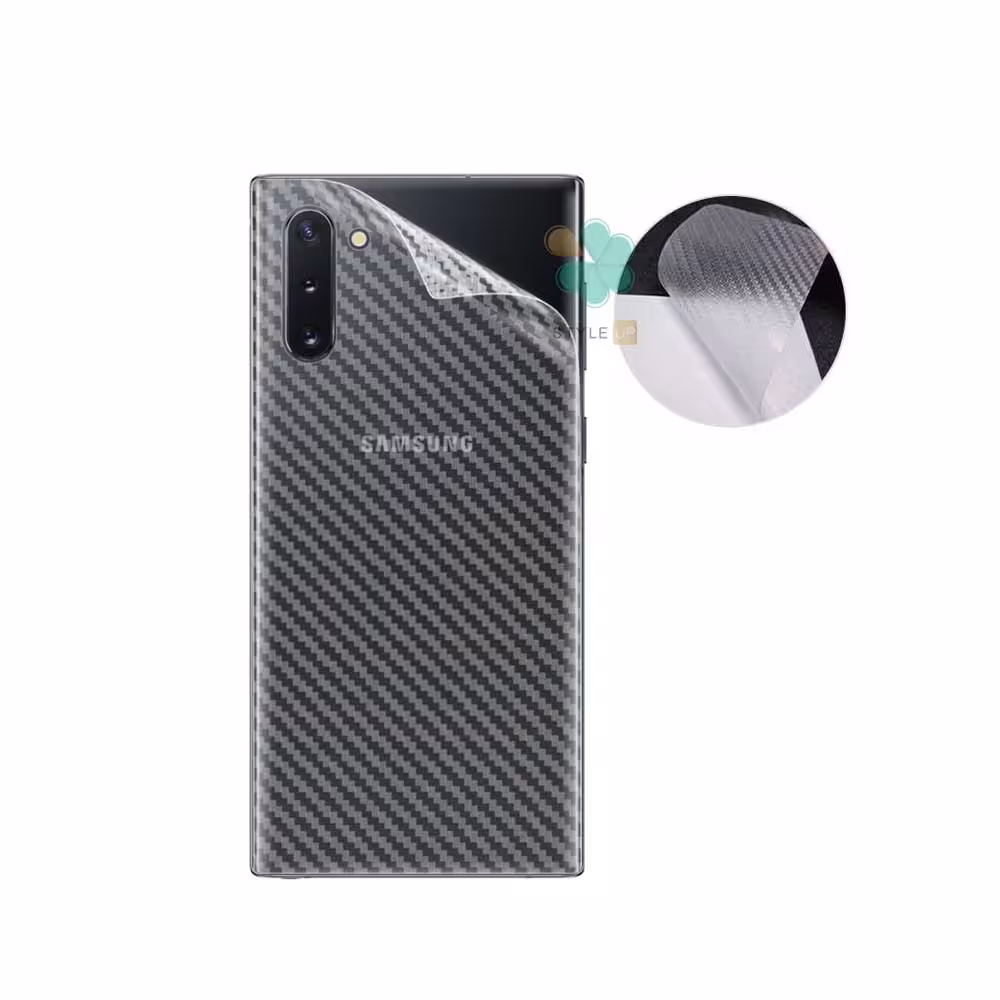 برچسب نانو پشت کربنی گوشی مناسب Samsung Galaxy Note 10