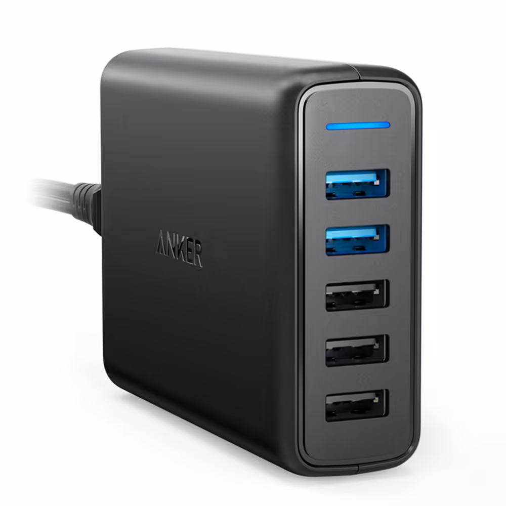 شارژر دیواری 5 پورت انکر مدل A2054 PowerPort