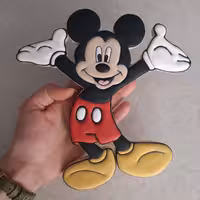 کوکی دکوراتیو رویال آیسینگ طرح میکیموس