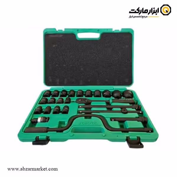 جعبه بکس تاپ تول فشار قوی 24 پارچه 1/2 اینچ مدل GDAI2401