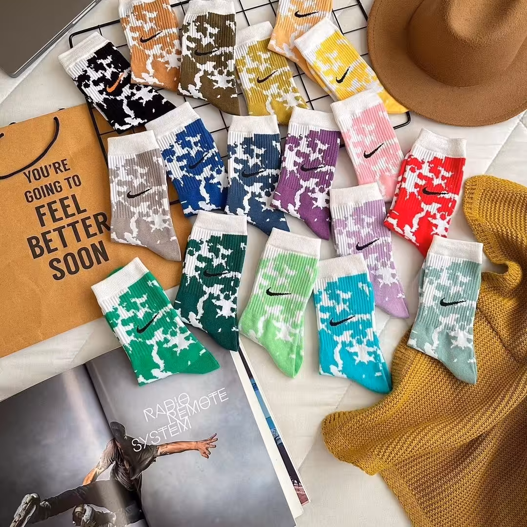 جوراب ساقدار کشی آبرنگی- سایز 36 تا 42- برند پاتریس- سوپر پنبه