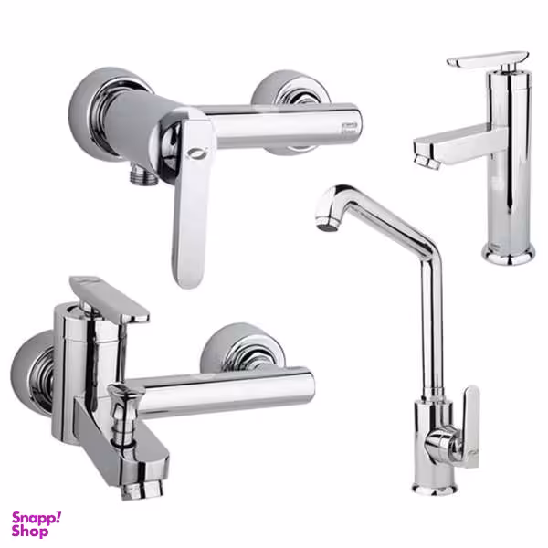 ست شیرآلات راسان مدل فلورا