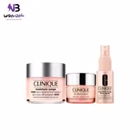 ست آبرسان 100 ساعته کلینیک مدل Clinique travel exclusive 100H moisture