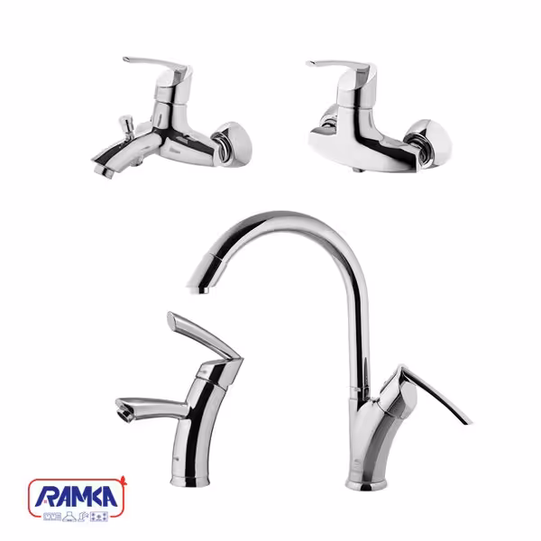 ست شیرآلات درخشان مدل تاپ