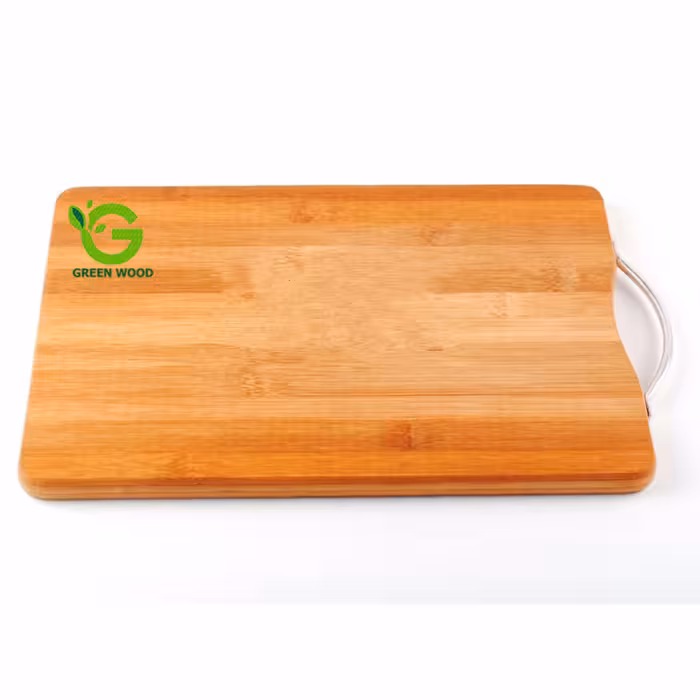 تخته برش گوشت چوبی بامبو مدل L32 کد Gw130601001