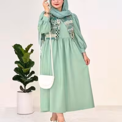 ست دو تیکه الیزه و تافته مدل پرنسس