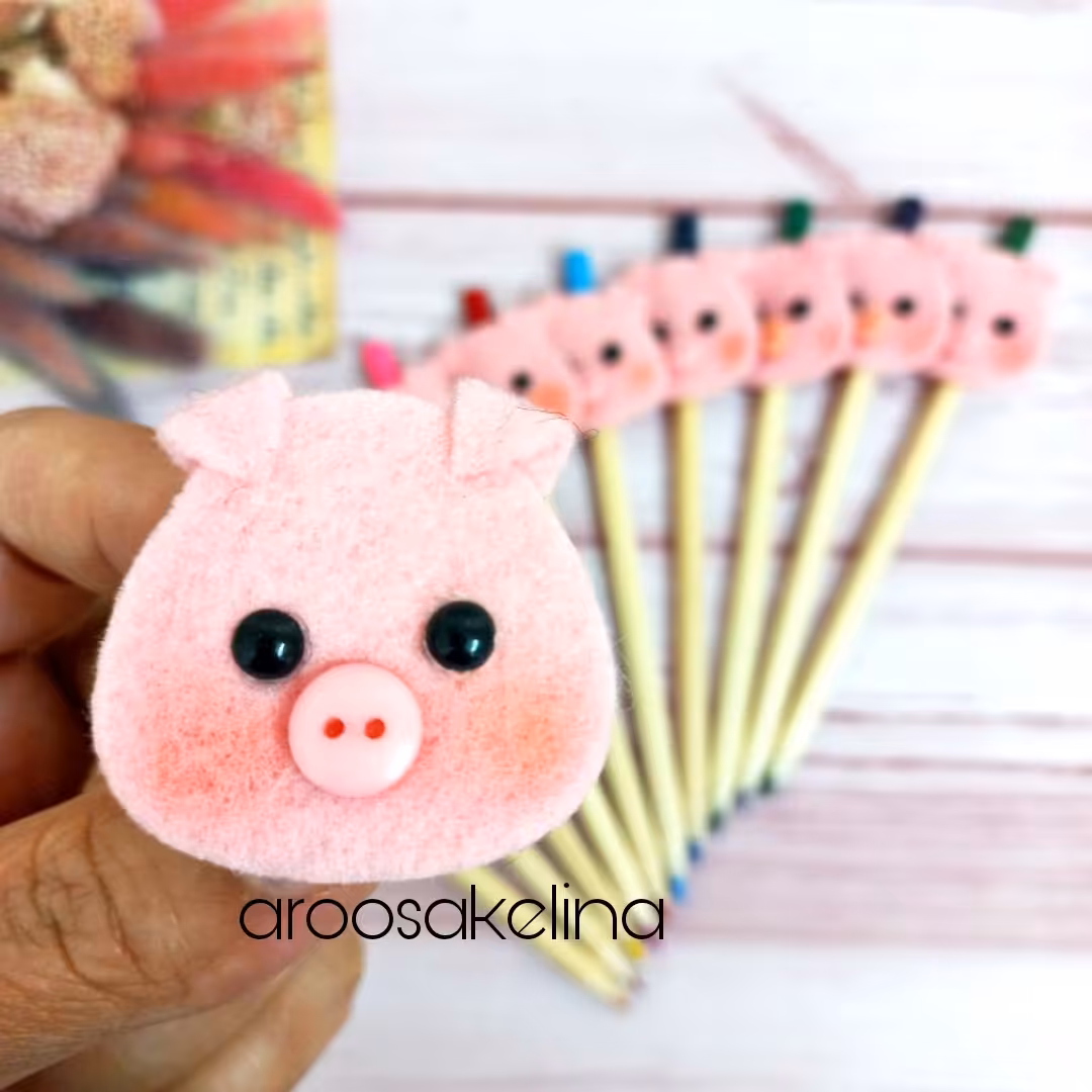 گیفت الفبا مدل سرمدادی خوک