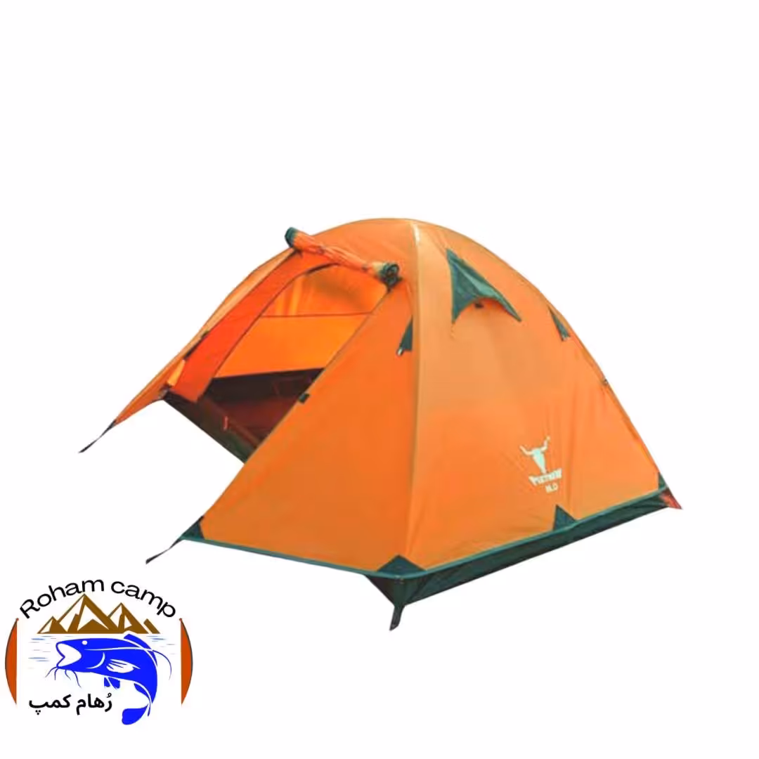 چادر مسافرتی پکینیو کله گاوی اصلی ضد آب  دارای پوش دوم مدل c2003
دو تا سه نفره