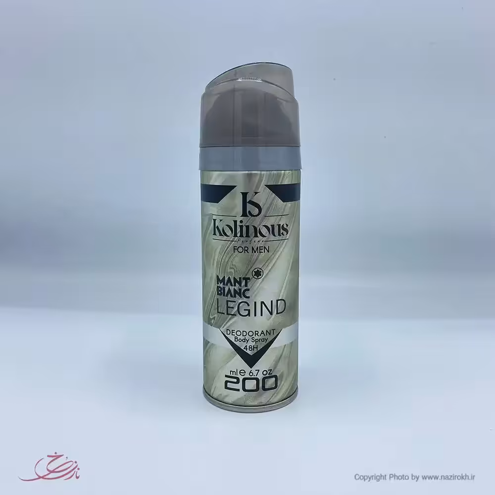 اسپری بدن مردانه کلینوس مدل لجند مشکی حجم 200 میلی لیتر