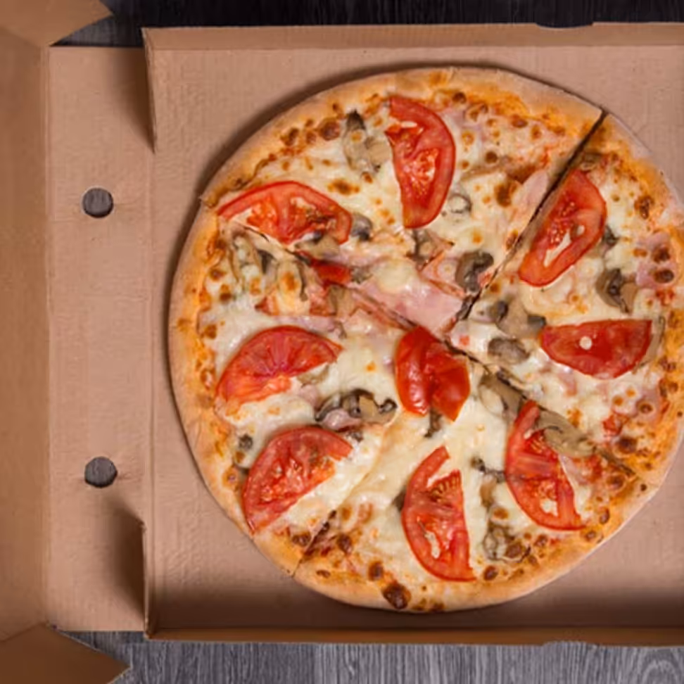 جعبه پیتزا ایفلوت سایز 32 بسته 100 عددی