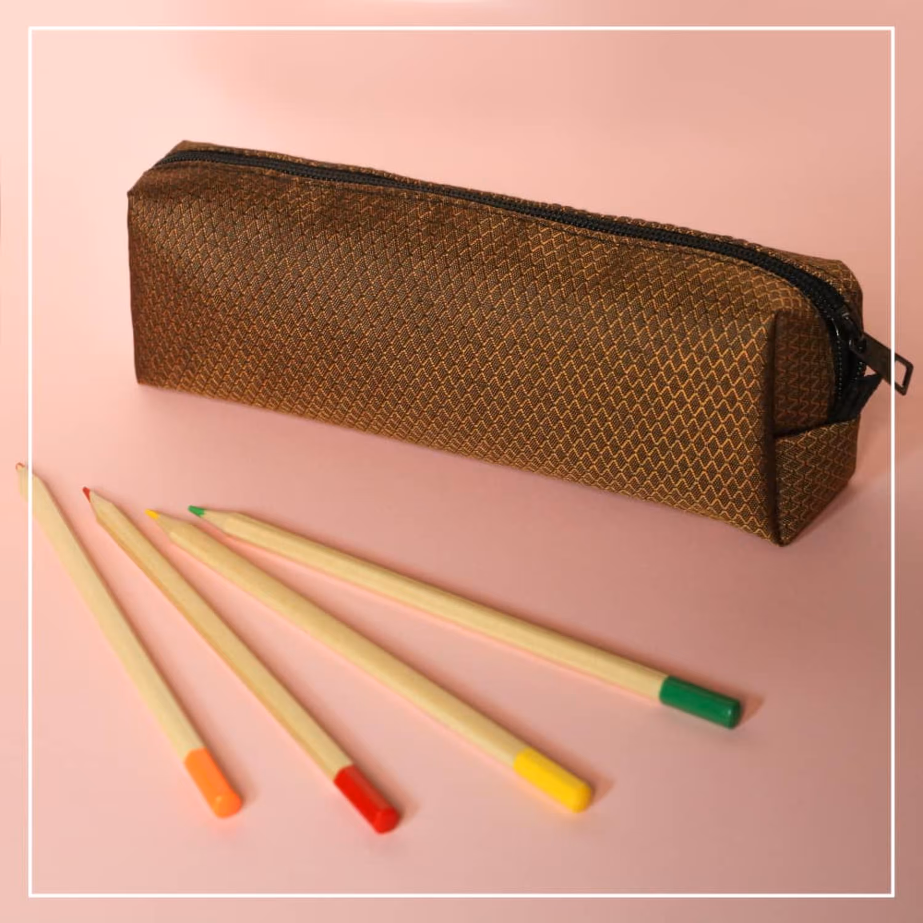 جامدادی های لوزی ساده در دو رنگ طوسی و عسلی