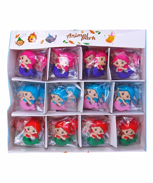 پاک کن فانتزی پری دریایی بسته(48عددی)