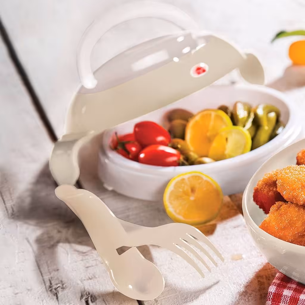 ظرف غذای بیضی مانیا