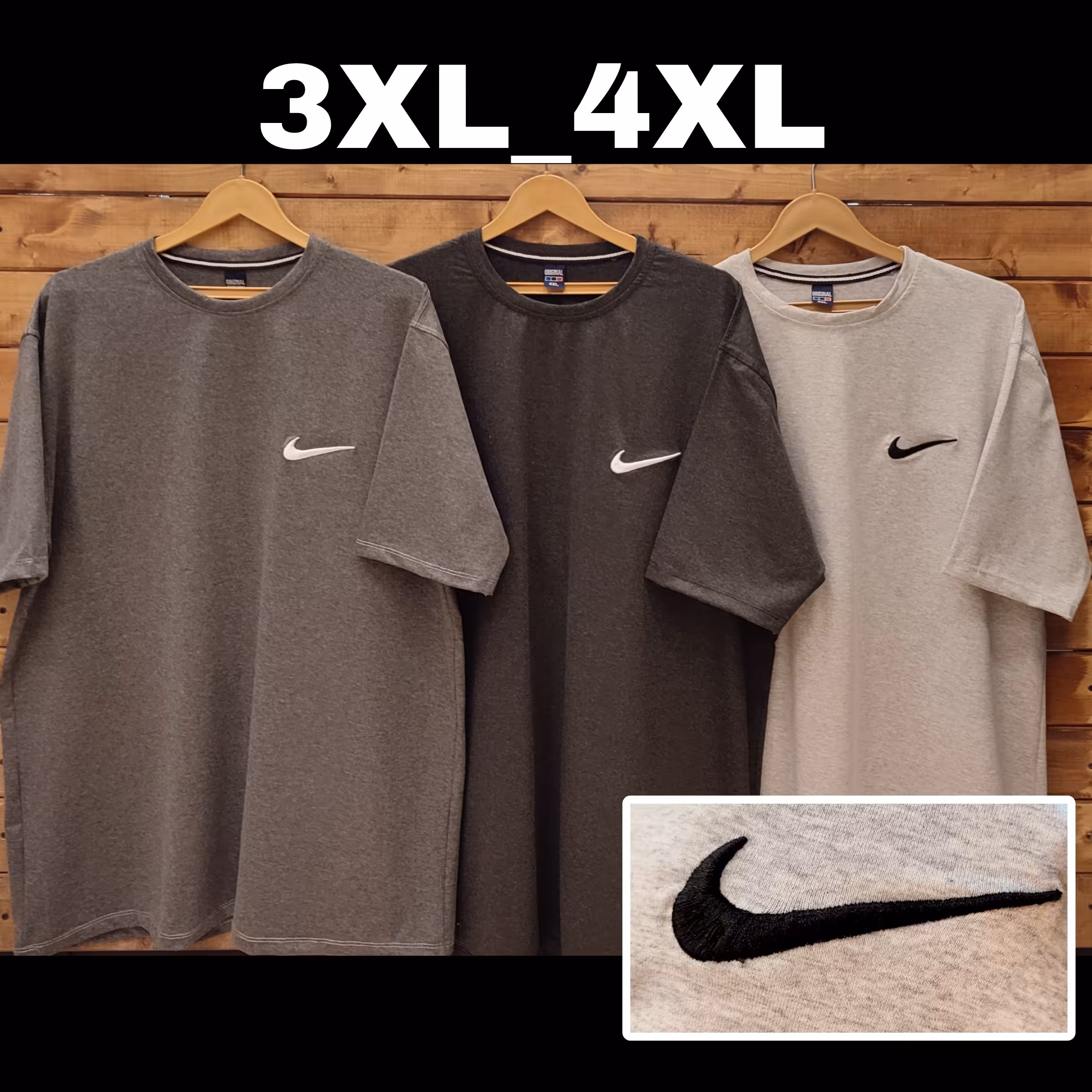 تیشرت قواره دار ساده ملانژ قواره بزرگ در 3 رنگ و 2 سایز