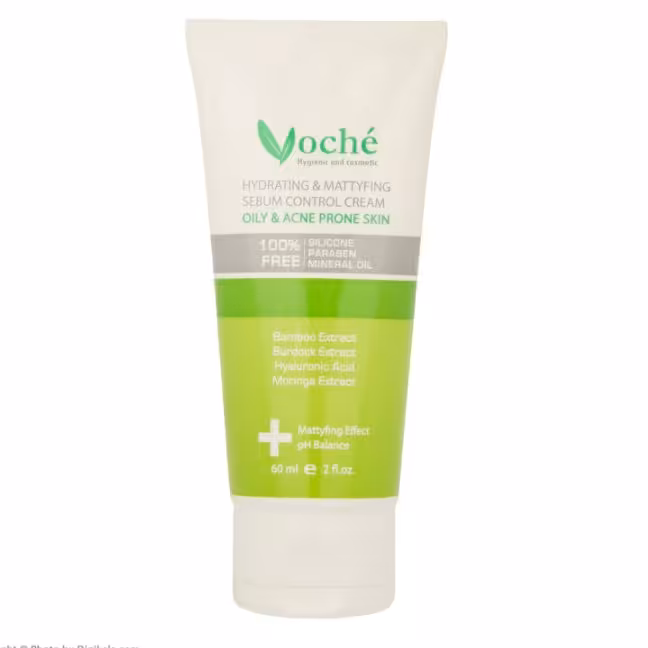 کرم آبرسان وچه مناسب پوستهای چرب ومستعد آکنه مدل Bamboo حجم 60 میلی لیتر
(کنترل چربی و مات کننده پوست)
