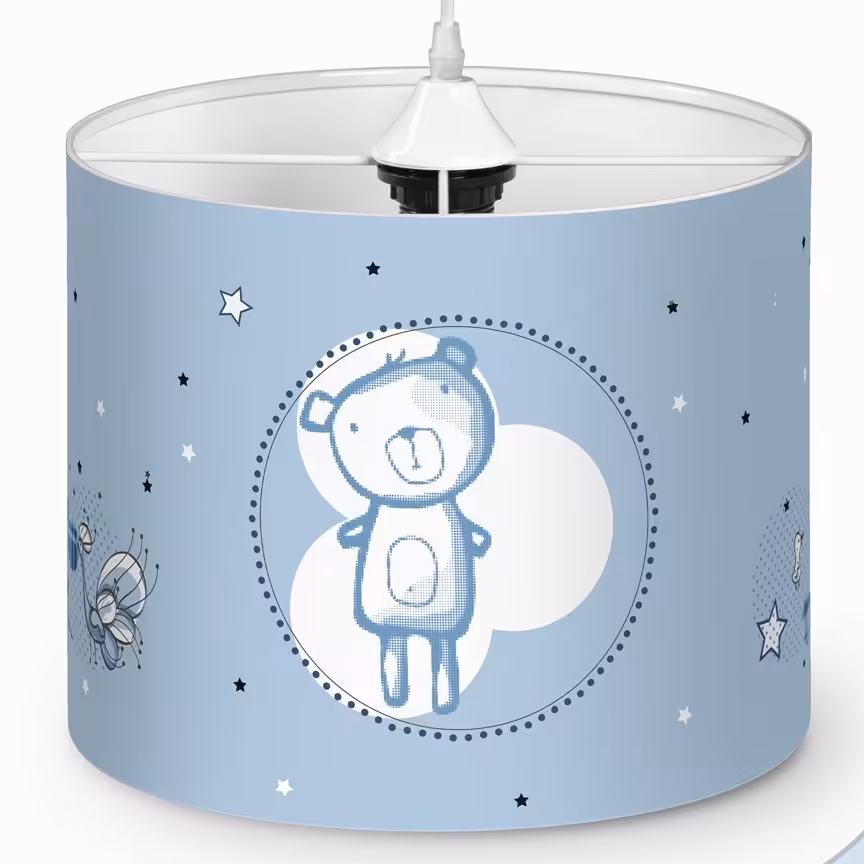 لوستر اتاق کودک طرح حیوانات آبی کد 5680