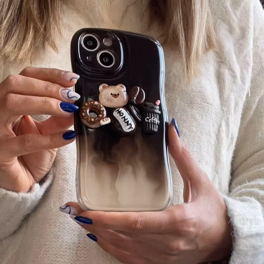  کاور مدل آیفون کافه خرسی