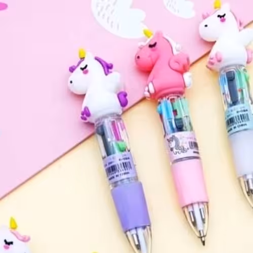 خودکار چهاررنگ یونیکورن کوچک